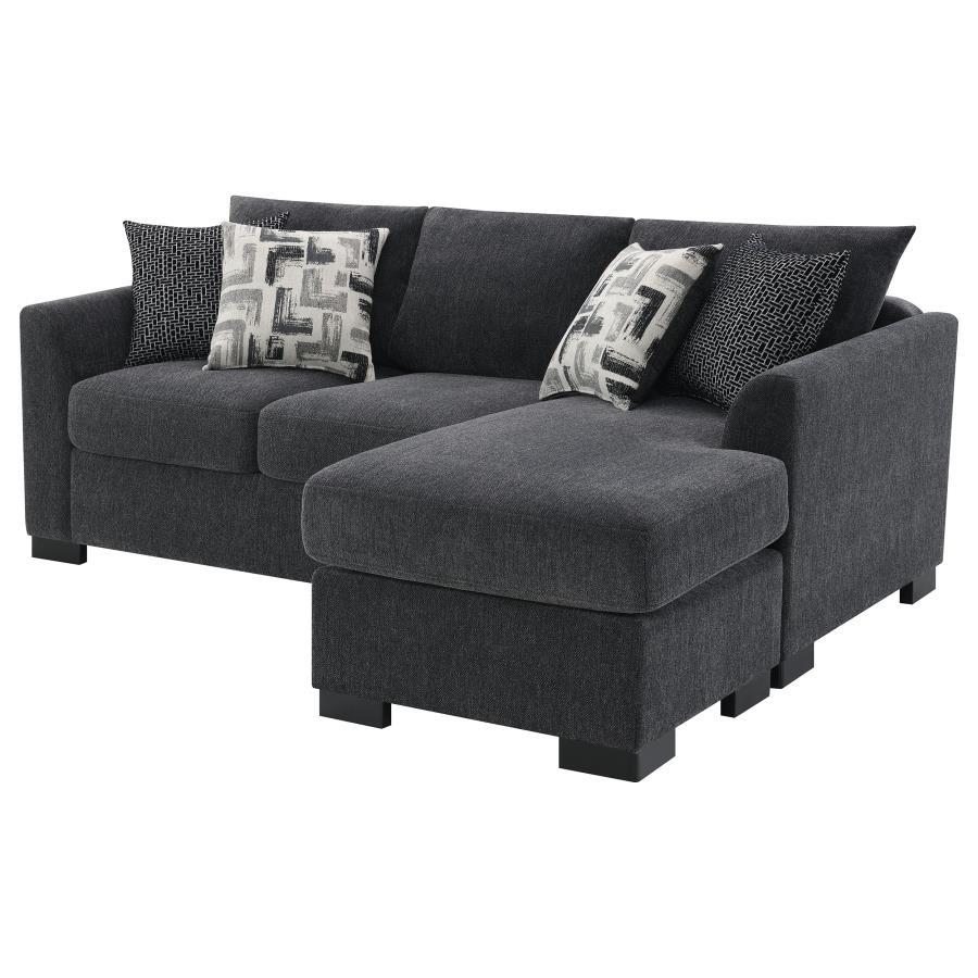 Storey - Upholstered Sleeper Sectional Chaise Sofa by CoasterEveryday | Bel Furniture