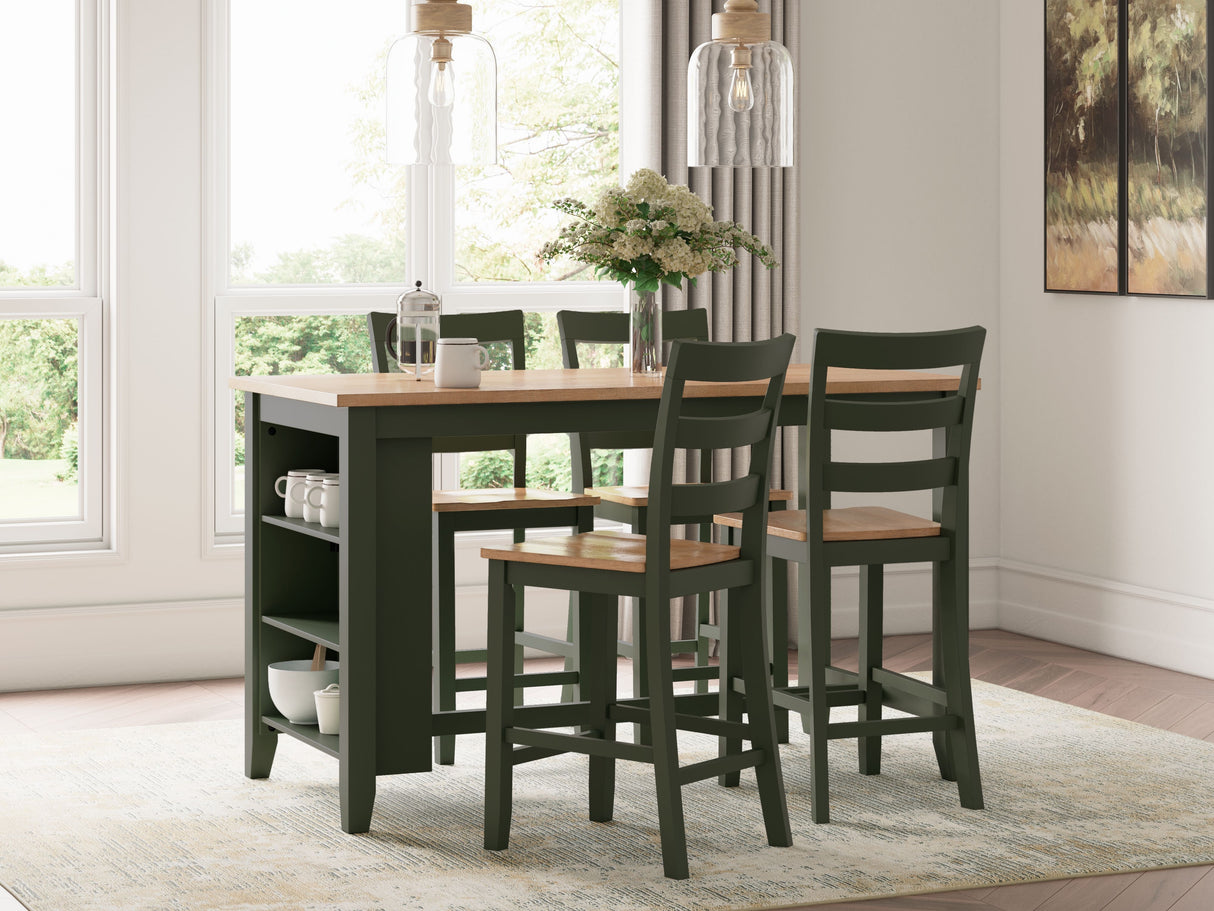 Gesthaven - Rectangular Dining Room Counter Table by Signature Design by Ashley® | Bel Furniture
