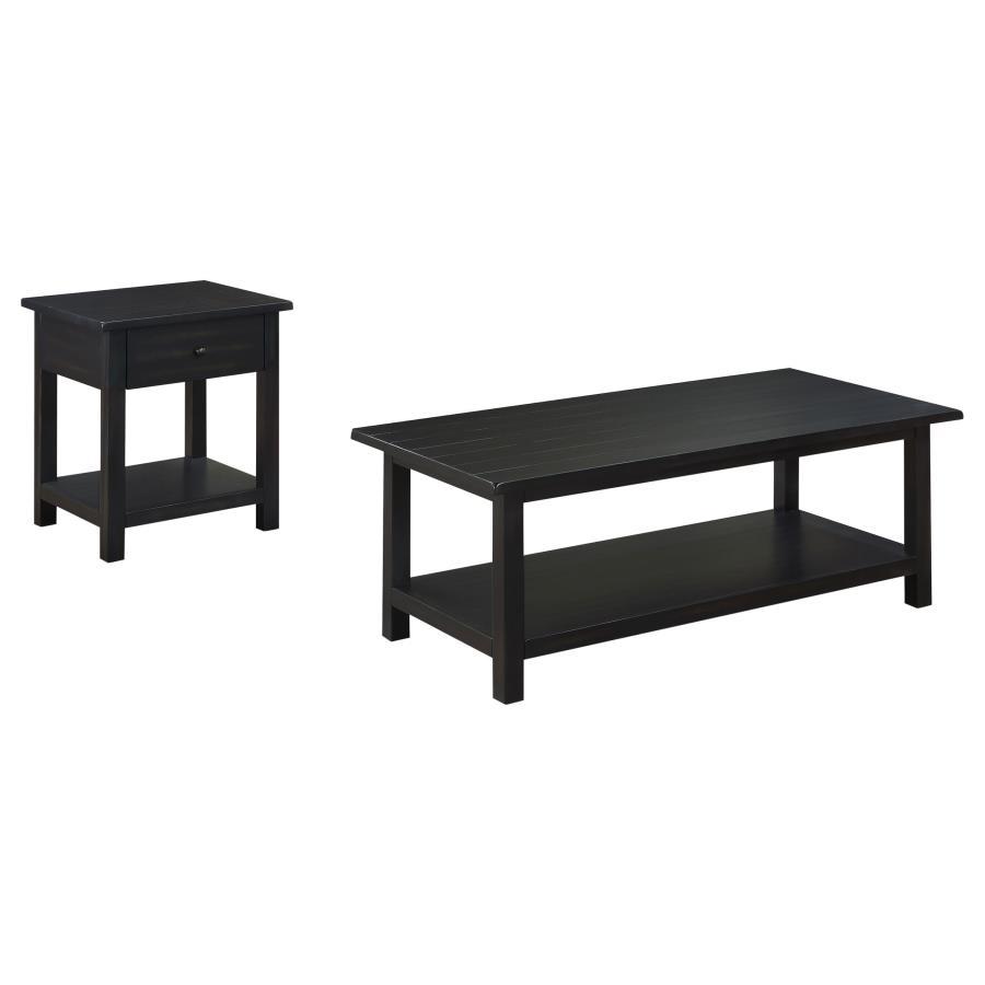 Payne - Coffee And 1-Drawer End Table Set by Coaster Fine Furniture | Bel Furniture