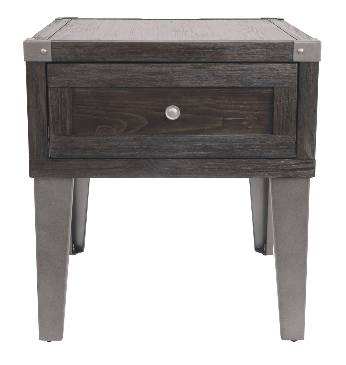 Todoe - Dark Gray - Rectangular End Table by Signature Design by Ashley® | Bel Furniture