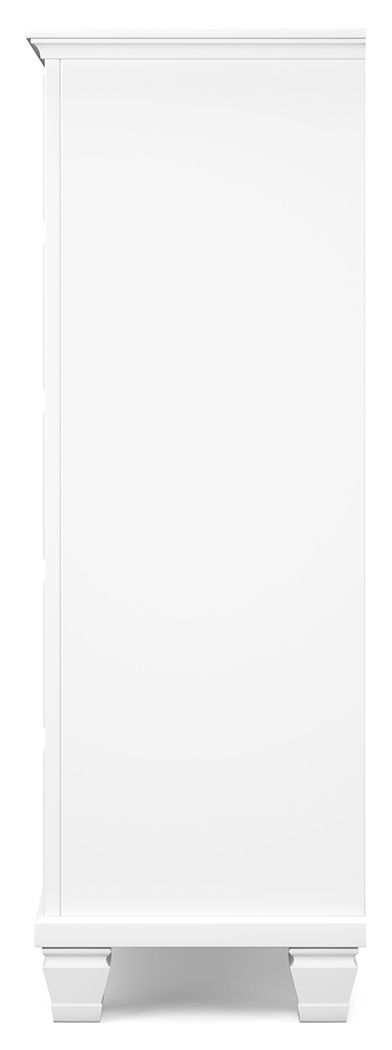 Fortman - White - Five Drawer Chest by Signature Design by Ashley® | Bel Furniture