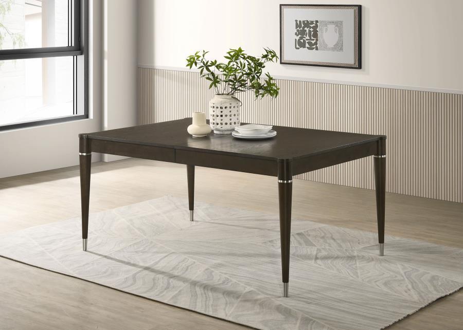 Reseda - Extension Leaf Dining Table - Ash Brown by Coaster Fine Furniture | Bel Furniture