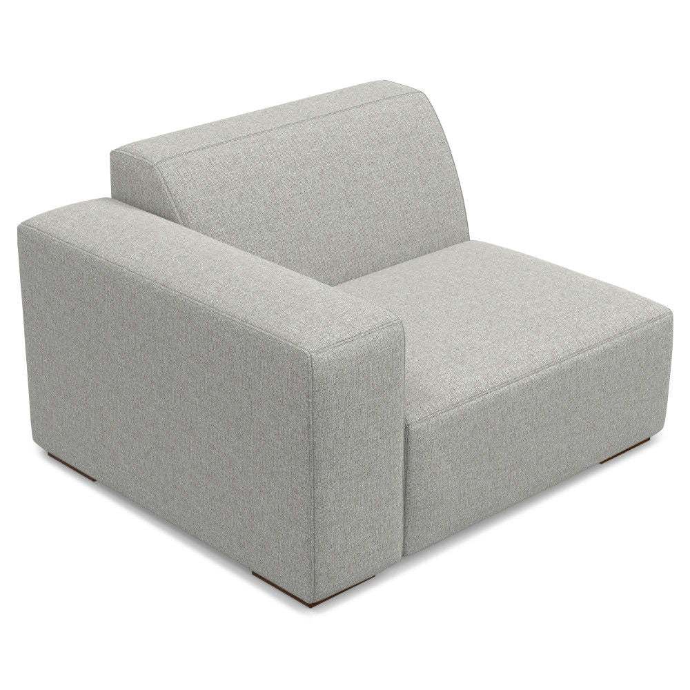 Rex - Left Arm Sofa Module - Gray by Simpli-Home | Bel Furniture
