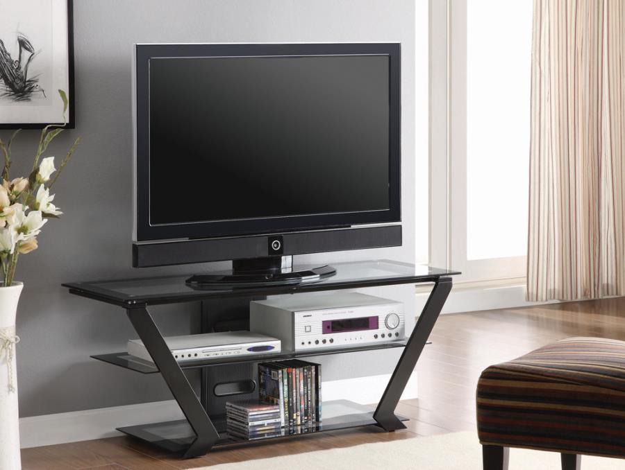 Donlyn - 2-tier TV Console - Black