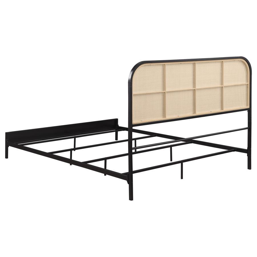 Amherst - Radio Weave Rattan Metal Bed by Coaster Fine Furniture | Bel Furniture