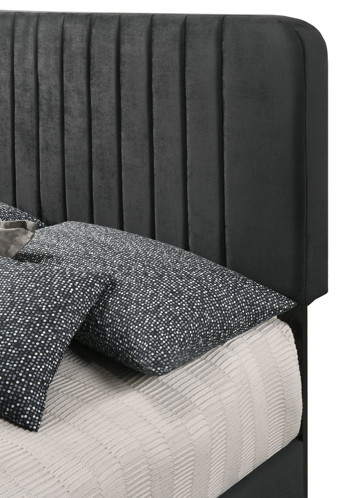 Channel Tufted Bed