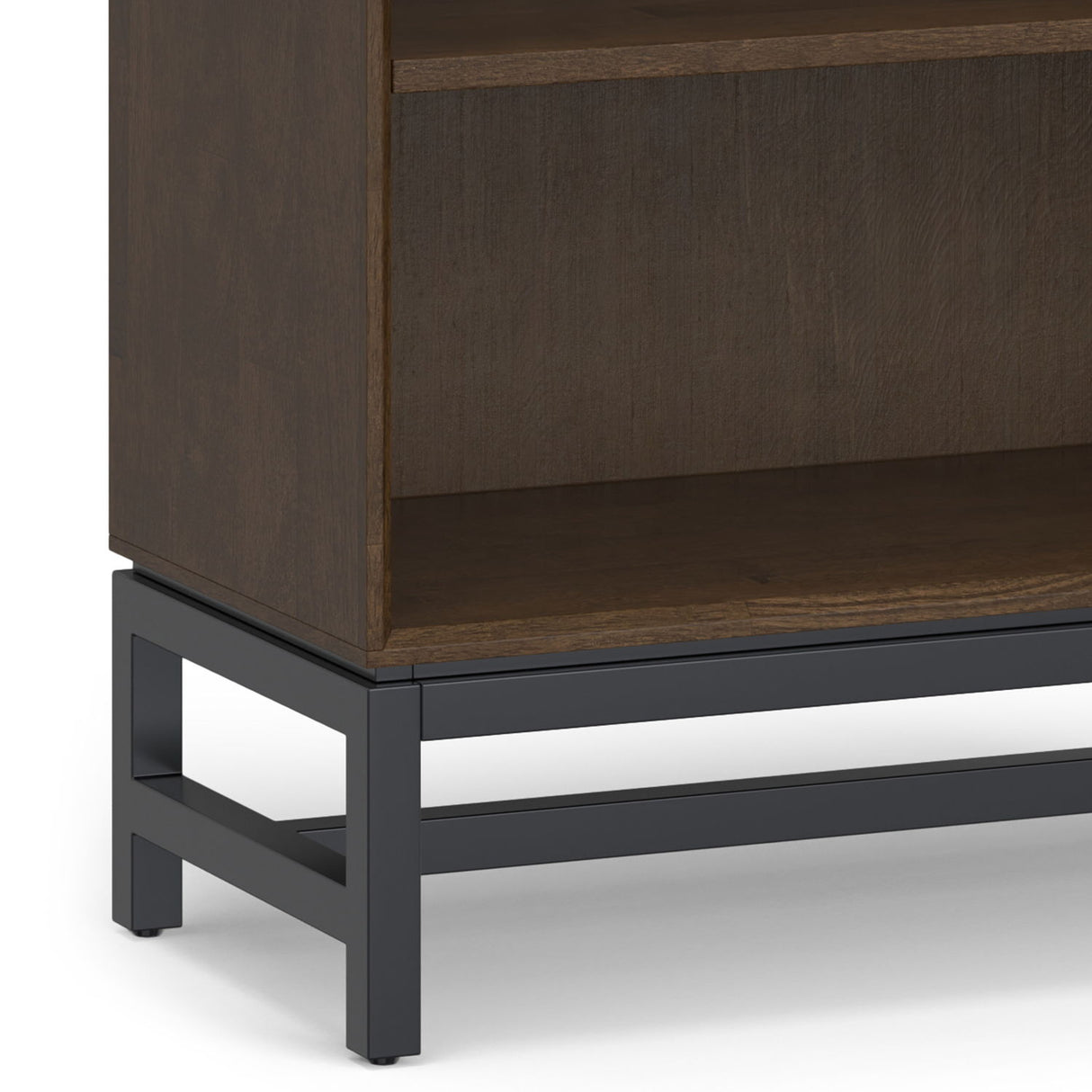 Banting - Mid Century Bookcase, Handcrafted by Simpli-Home | Bel Furniture