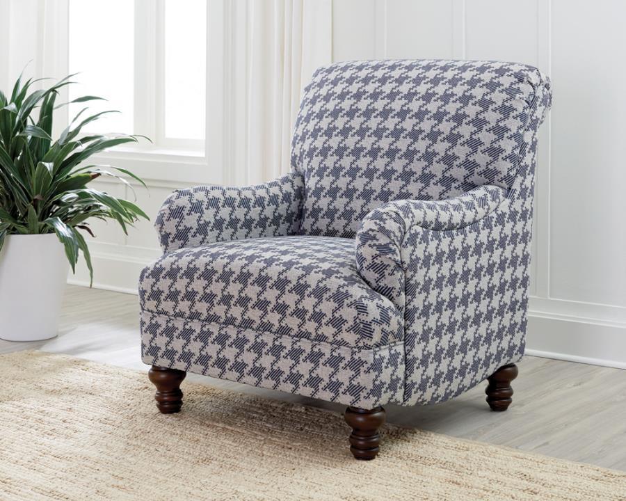 Glenn - Upholstered English Arm Accent Chair by CoasterElevations | Bel Furniture