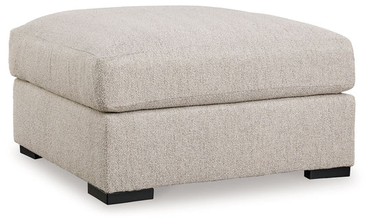 Ballyton - Sand - Oversized Accent Ottoman by Benchcraft® | Bel Furniture