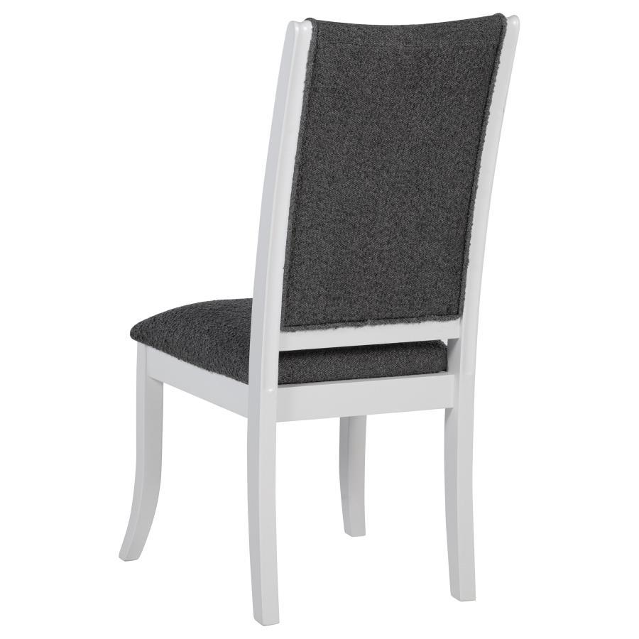 Judd - Upholstered Dining Side Chair (Set of 2) - Pearl White by Coaster Fine Furniture | Bel Furniture