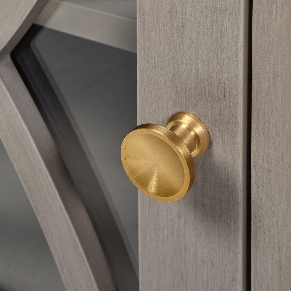 Dauphin - TV Stand Storage Display Console Table - Gray Cashmere by Jennifer Taylor Home | Bel Furniture