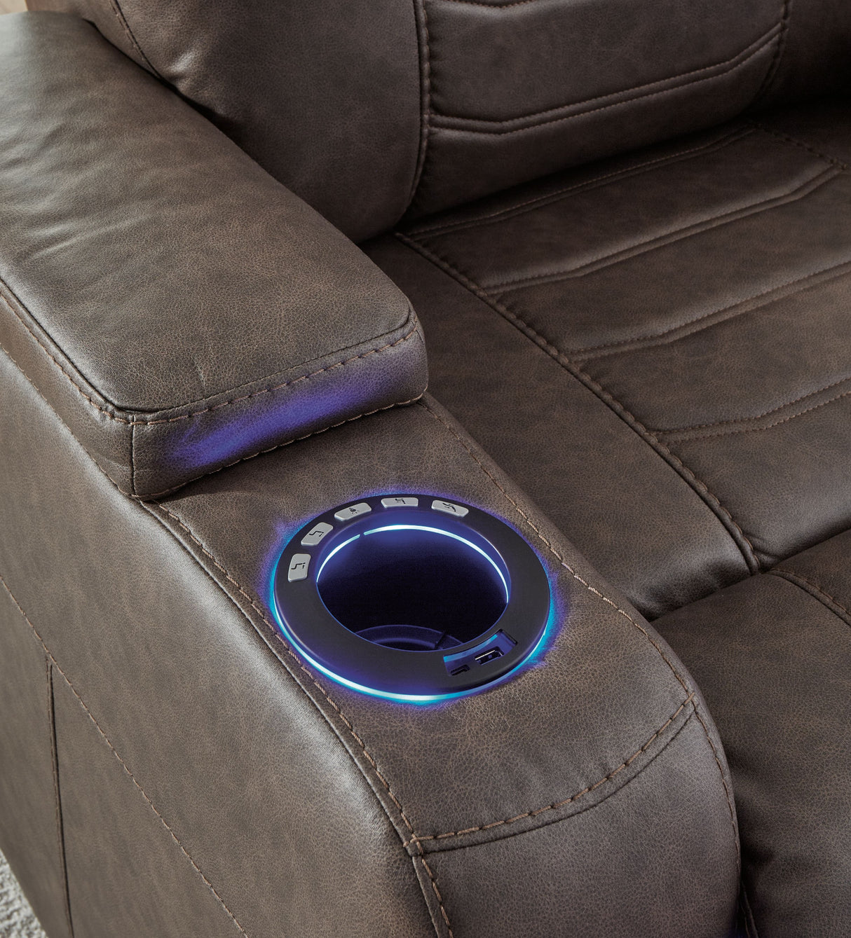 Schooner Rocks - Power Recliner / Adj Headrest by Signature Design by Ashley® | Bel Furniture