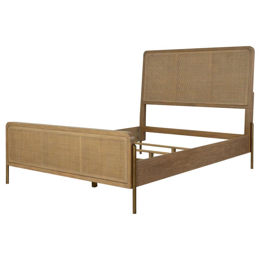 Arini - Rattan Panel Bed by CoasterElevations | Bel Furniture