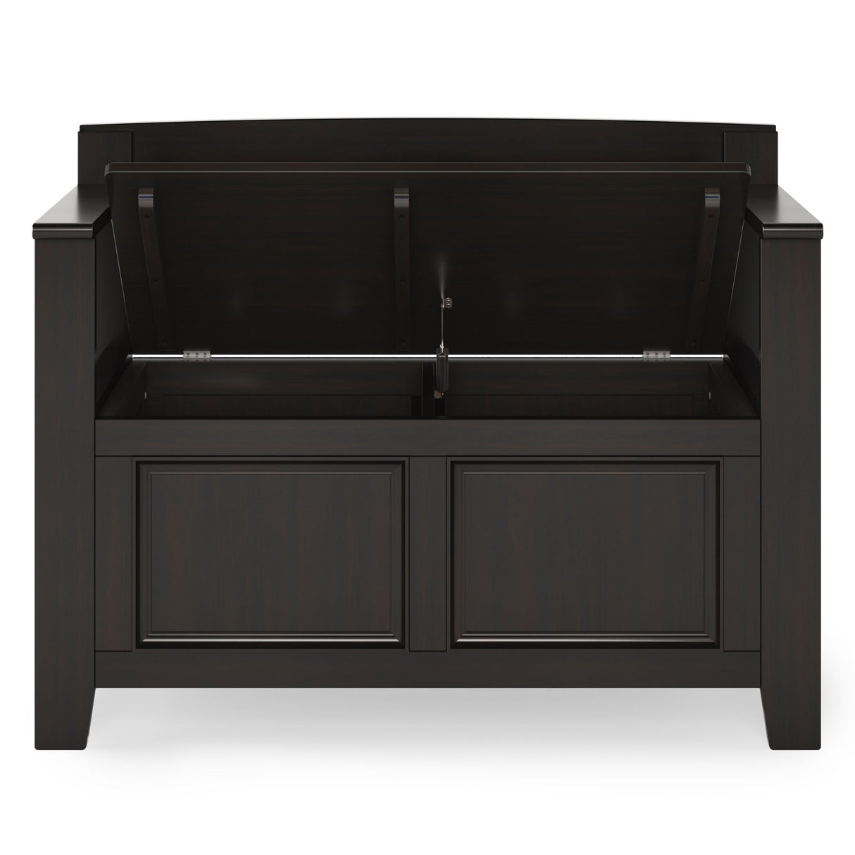 Amherst - Small Transitional Entryway Storage Bench by Simpli-Home | Bel Furniture