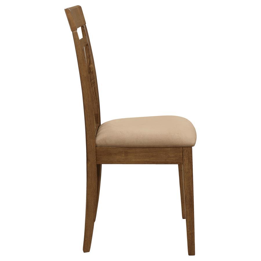 Robles - 5 Piece Rectangular Dining Table Set - Chestnut by CoasterEveryday | Bel Furniture