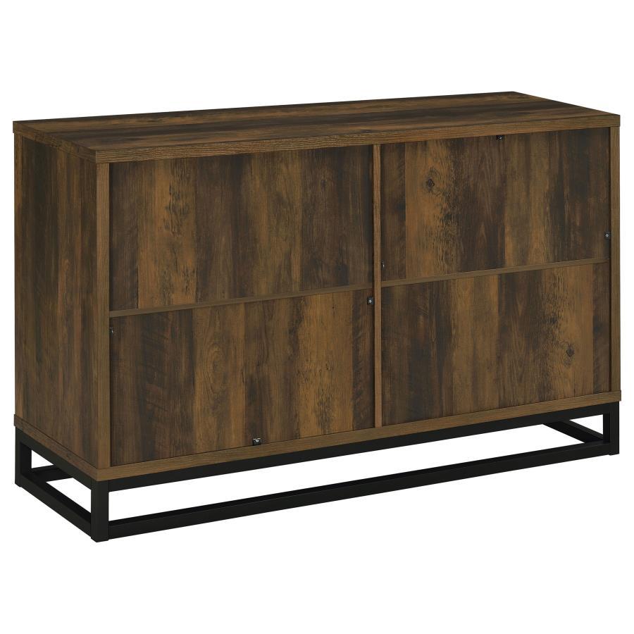 Ryatt - 4 Door Engineered Wood Accent Cabinet - Dark Pine by Coaster Fine Furniture | Bel Furniture