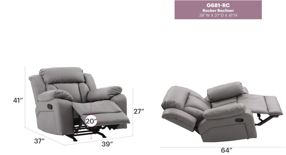 Comfortable Rocking Motion Recliner