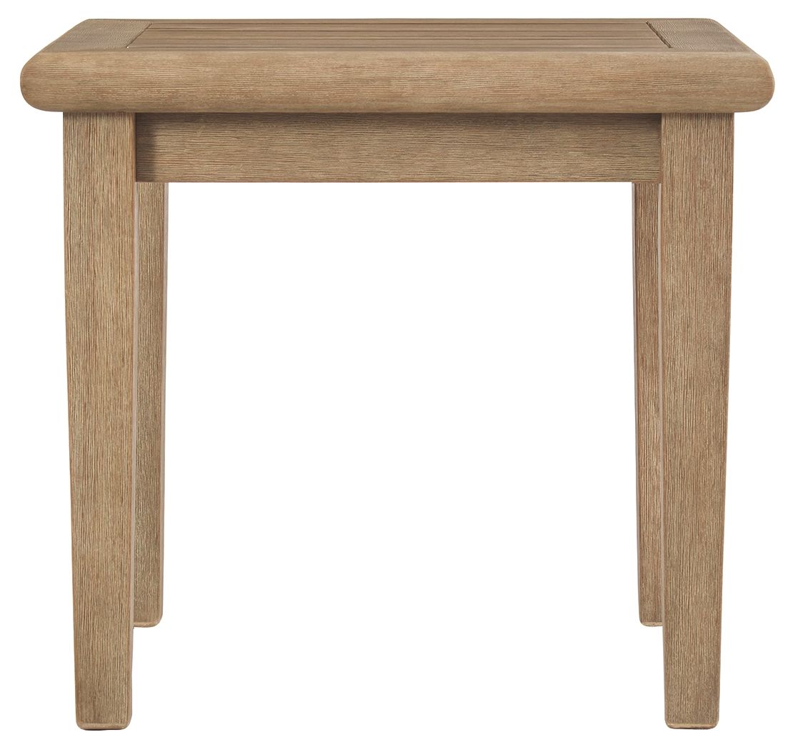 Gerianne - Brown - Square End Table by Signature Design by Ashley® | Bel Furniture