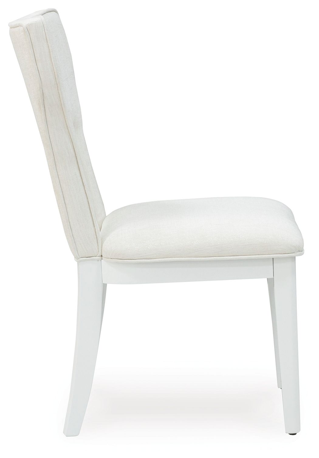 Chalanna - White - Dining Upholstered Side Chair (Set of 2) by Signature Design by Ashley® | Bel Furniture