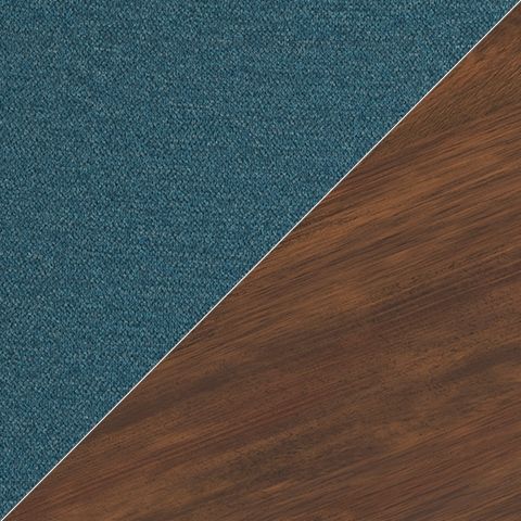 Lyncott - Blue / Brown - Dining Uph Side Chair (Set of 2) by Signature Design by Ashley® | Bel Furniture