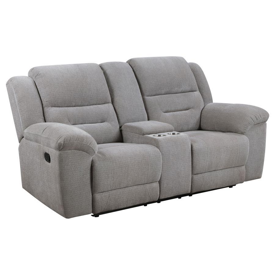 Gilson - Chenille Upholstered Sofa Set by Coaster Fine Furniture | Bel Furniture