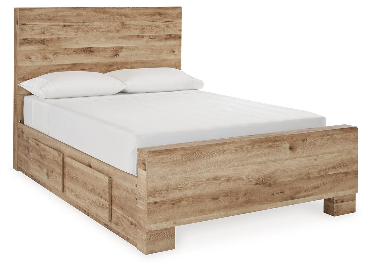 Hyanna - Storage Bed Beige Full by Signature Design by Ashley® | Bel Furniture