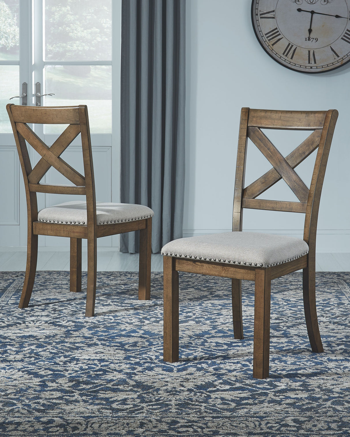 Moriville - Beige - Dining UPH Side Chair (Set of 2) by Signature Design by Ashley® | Bel Furniture