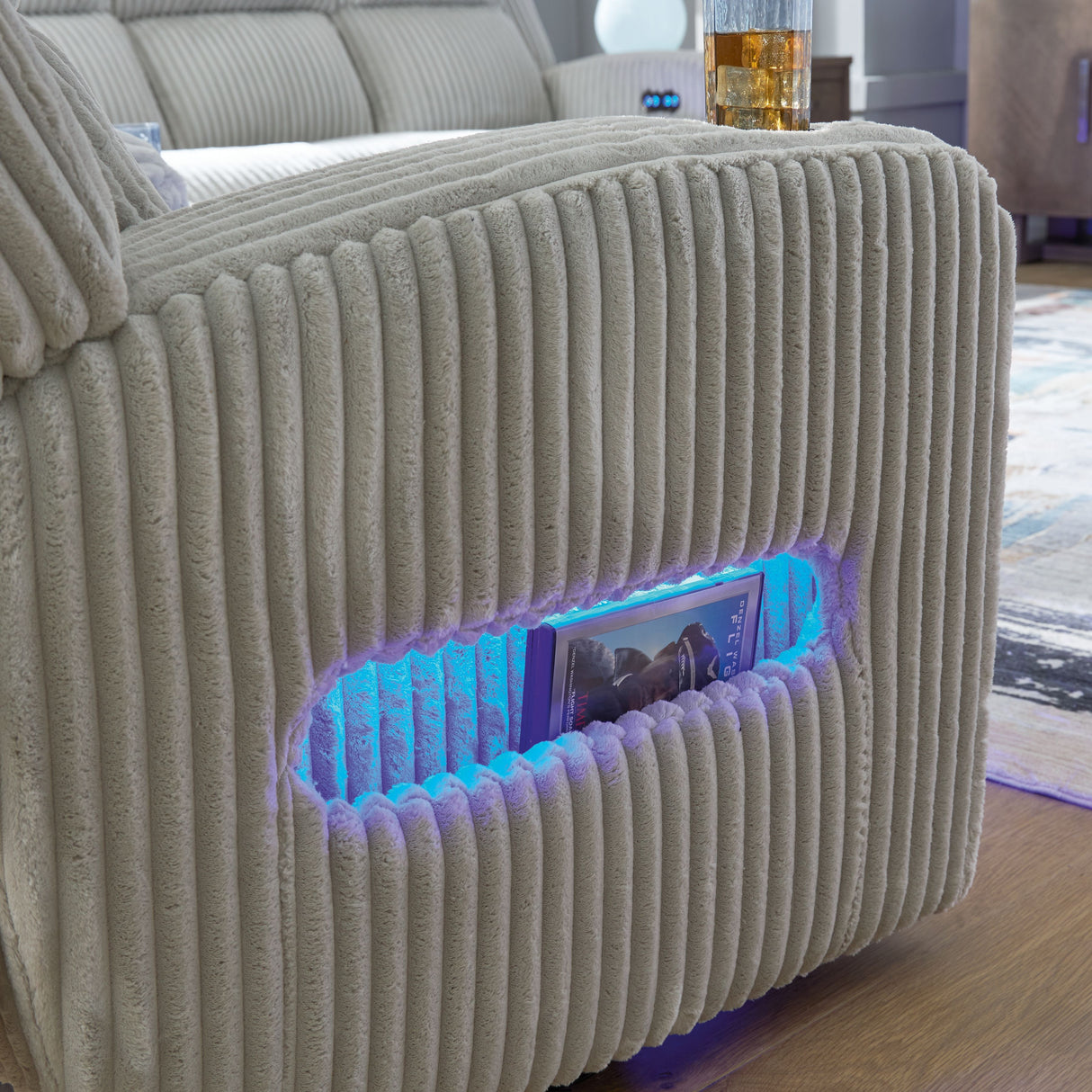 Forest Lake - Recliner With Adj Headrest by Signature Design by Ashley® | Bel Furniture