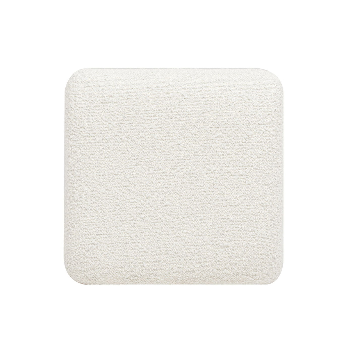 Lucia - Backless Upholstered Counter Stool With Frame - Ivory White by Jennifer Taylor Home | Bel Furniture