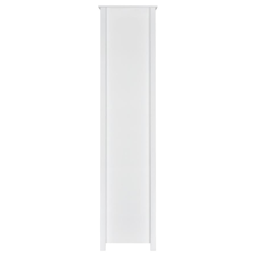 Dylan - 4-Shelf Storage Bookshelf by CoasterEssence | Bel Furniture