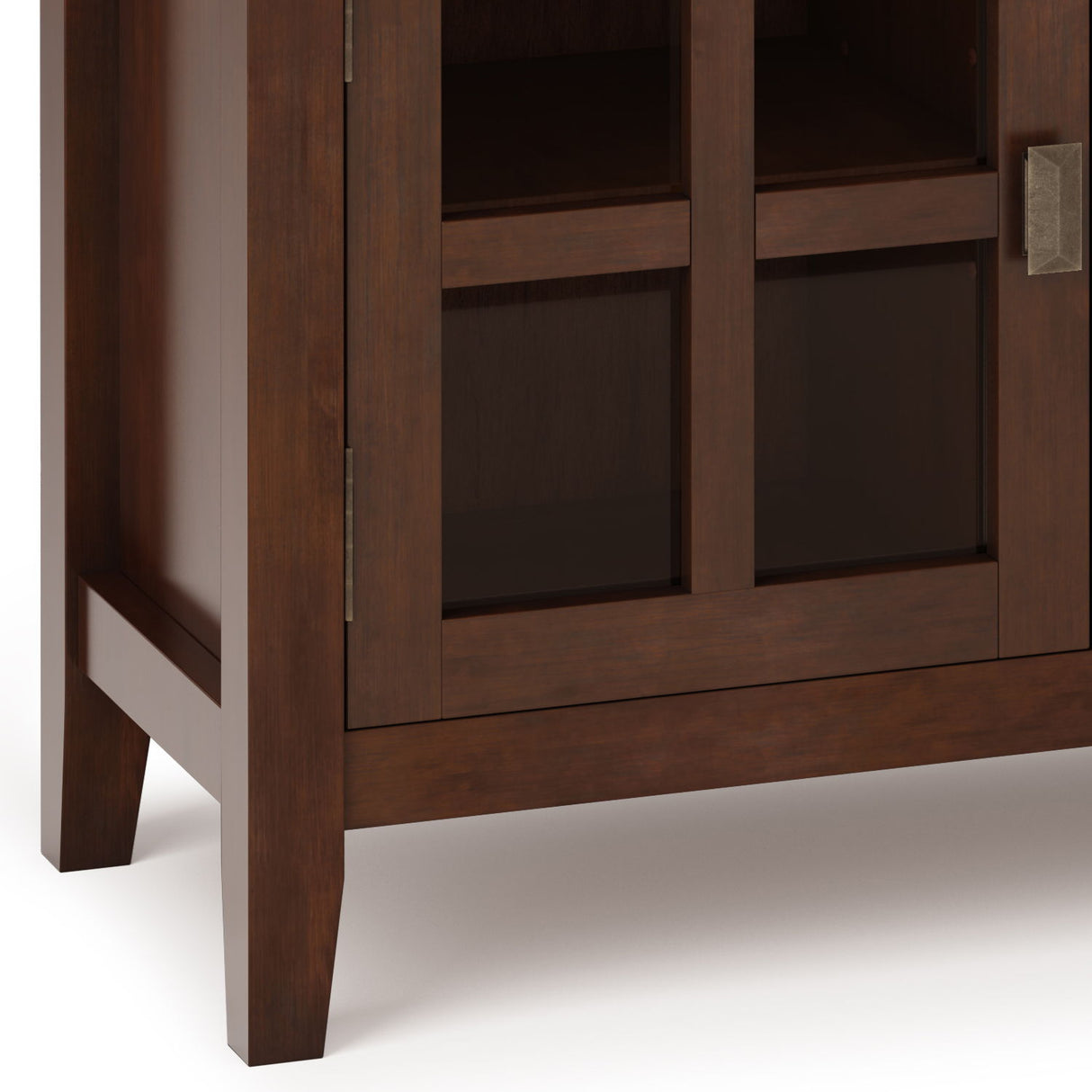 Artisan - TV Media Stand, Handcrafted - Russet Brown by Simpli-Home | Bel Furniture