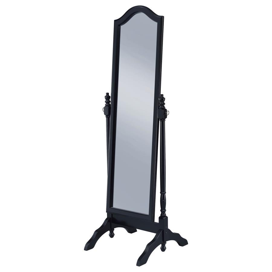Cabot - Wood Adjustable Length Cheval Mirror by CoasterEveryday | Bel Furniture