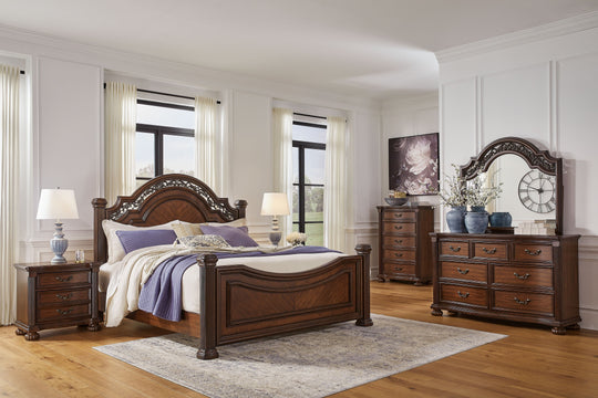 Lavinton - Bedroom Set Dark Brown by Signature Design by Ashley® | Bel Furniture