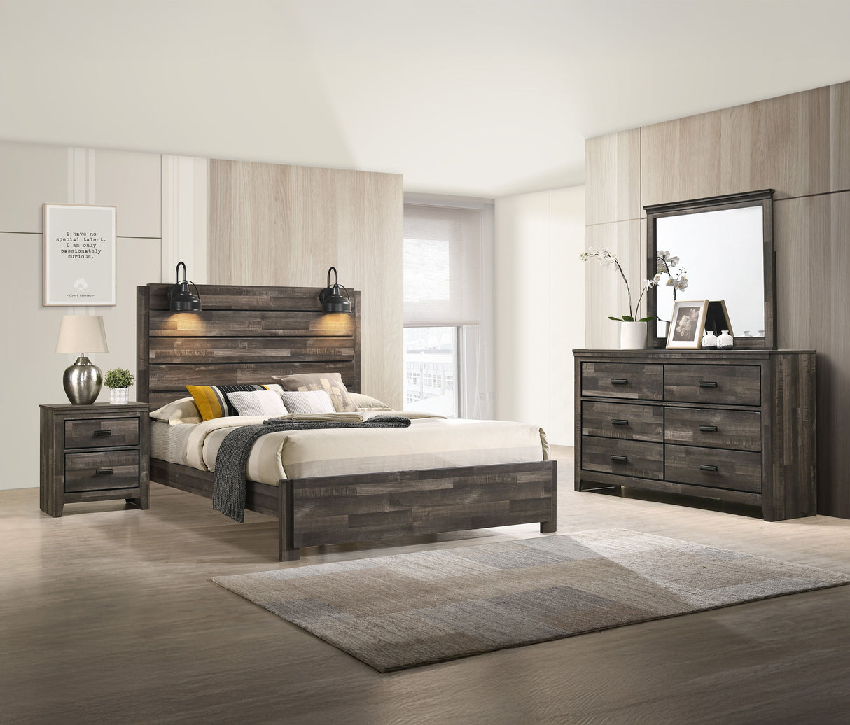 Carter - Bed In 1 Box by Crown Mark | Bel Furniture