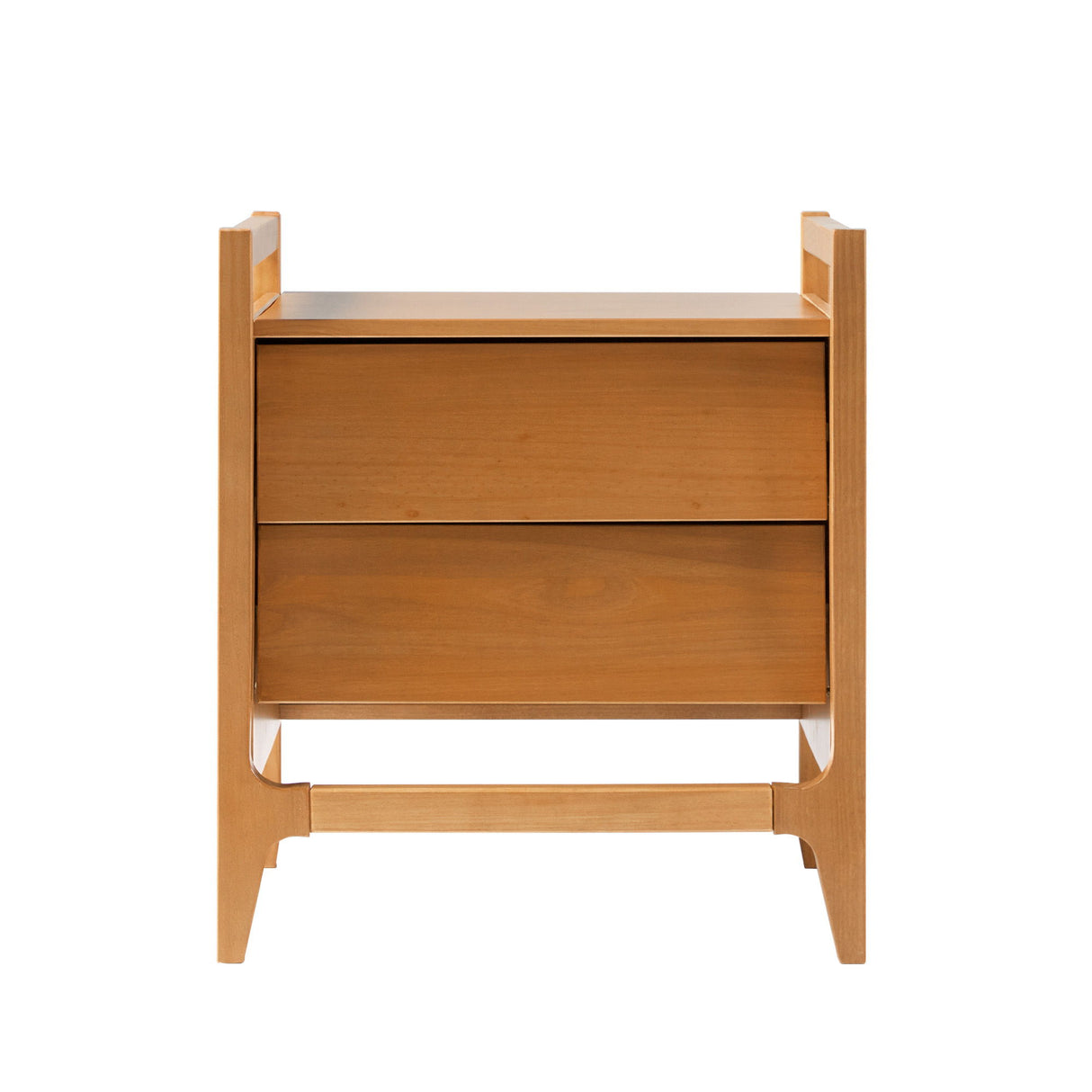 Scandi - Angle Face Nightstand by Walker Edison | Bel Furniture