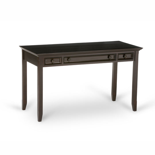 Amherst - Desk - Hickory Brown by Simpli-Home | Bel Furniture