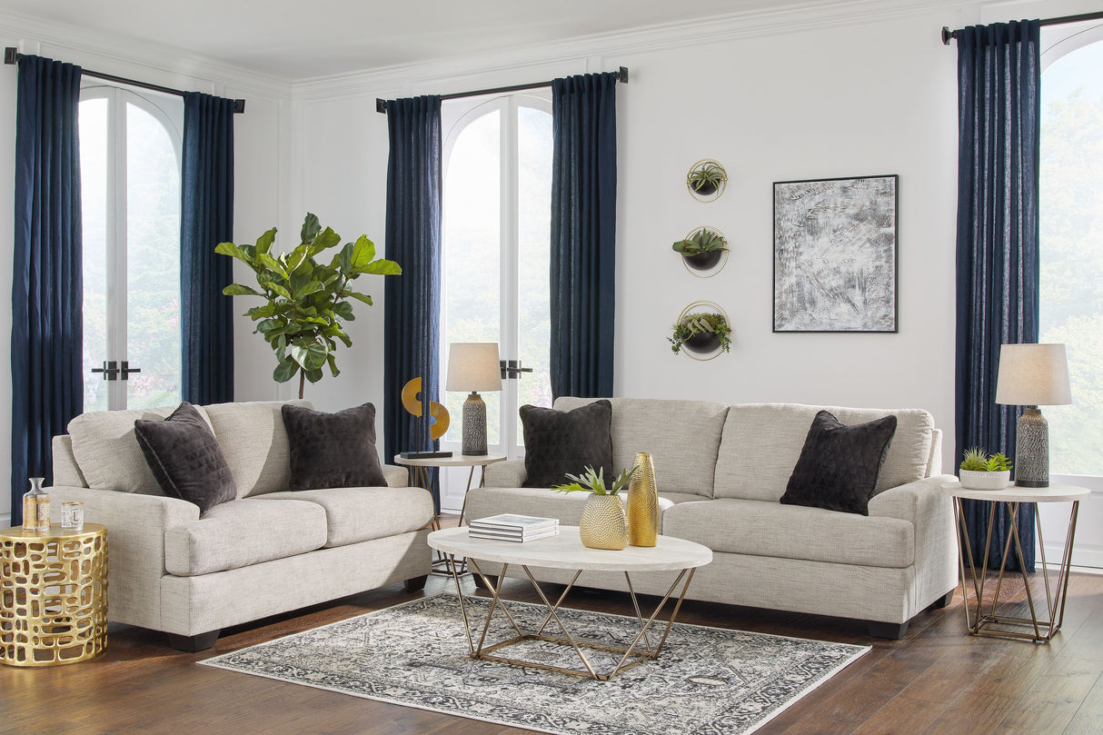 Vayda - Living Room Set Pearl Silver 2 Pc. Sofa, Loveseat by Signature Design by Ashley® | Bel Furniture
