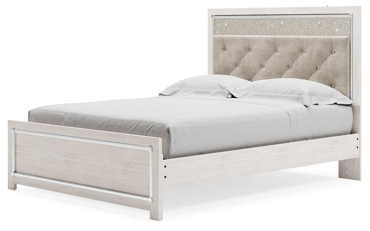 Altyra - White - Queen Panel Bed With Roll Slats by Signature Design by Ashley® | Bel Furniture