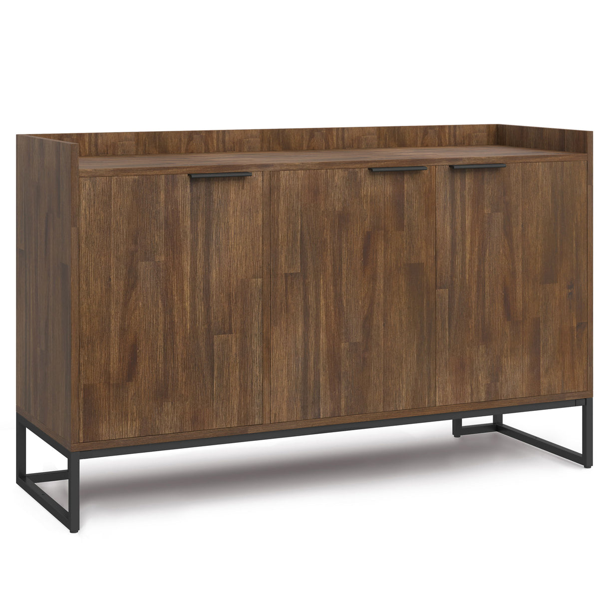 Milverton - Sideboard Buffet - Rustic Natural Aged Brown by Simpli-Home | Bel Furniture