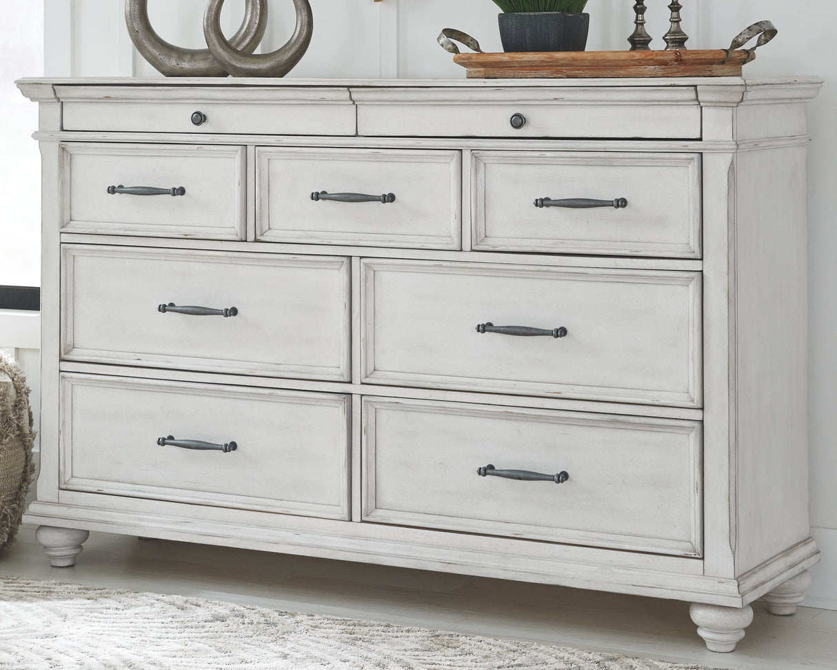 Kanwyn - Dresser, Mirror by Benchcraft® | Bel Furniture