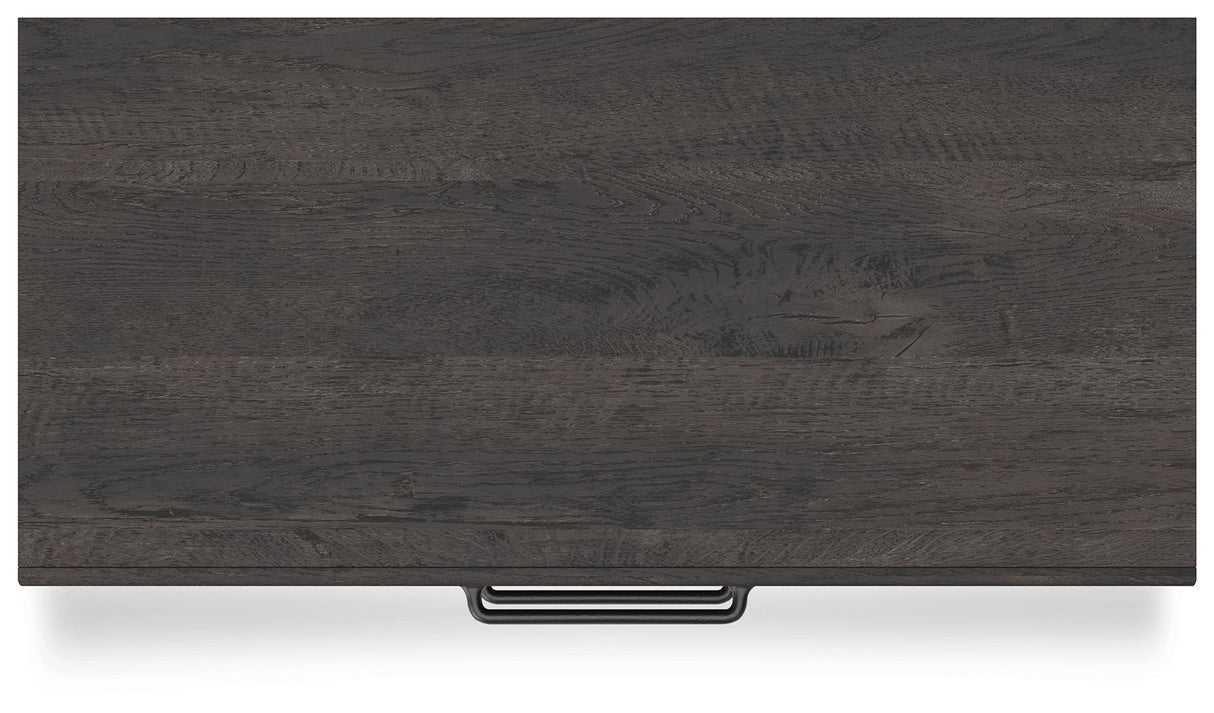 Hollivern - Dark Gray - Five Drawer Chest by Signature Design by Ashley® | Bel Furniture