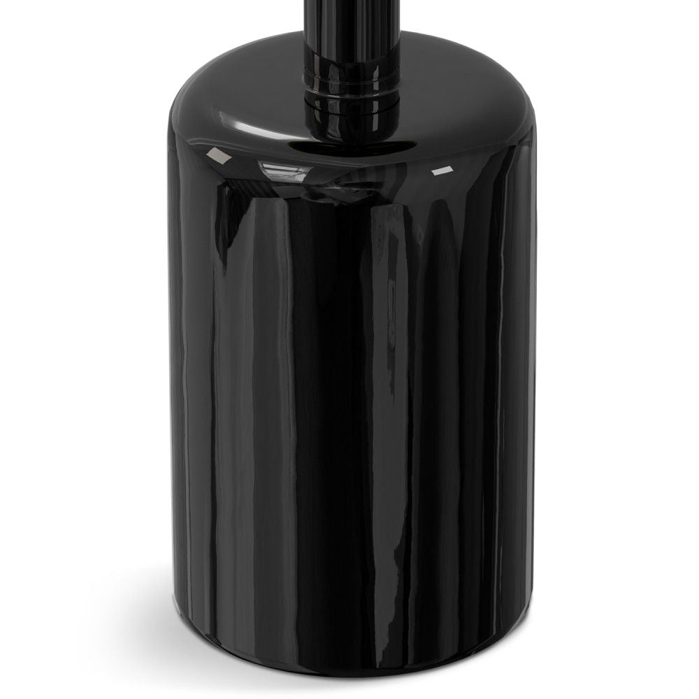 Frannie - Side Table - Gold / Black by Simpli-Home | Bel Furniture