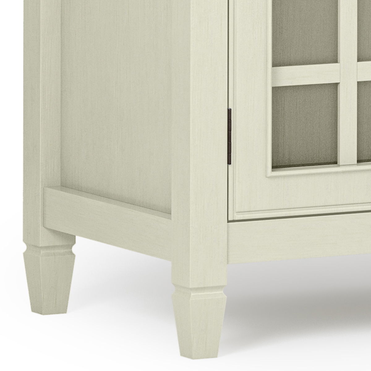 Connaught - Handcrafted Low Storage Cabinet by Simpli-Home | Bel Furniture