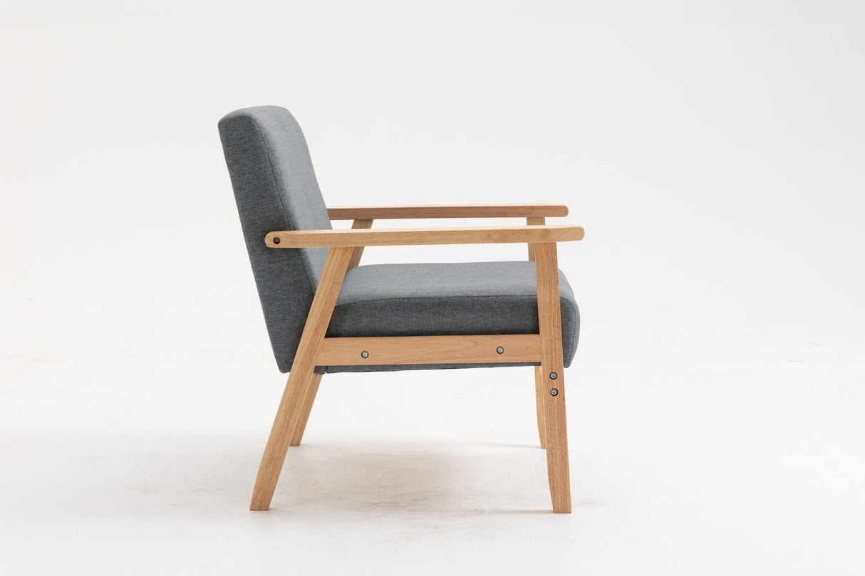 Bahamas - Linen Fabric Chair by Lilola Home | Bel Furniture