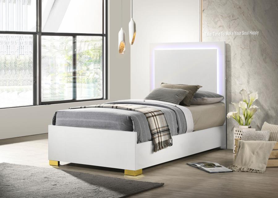 Marceline - Wood LED Panel Bed by Coaster Fine Furniture | Bel Furniture