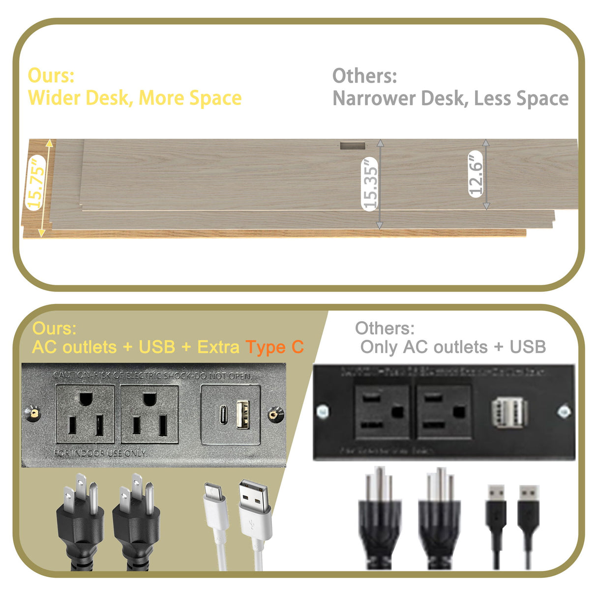 Ethan - Bunk Bed With Desk, Charging Station, Storage Shelves