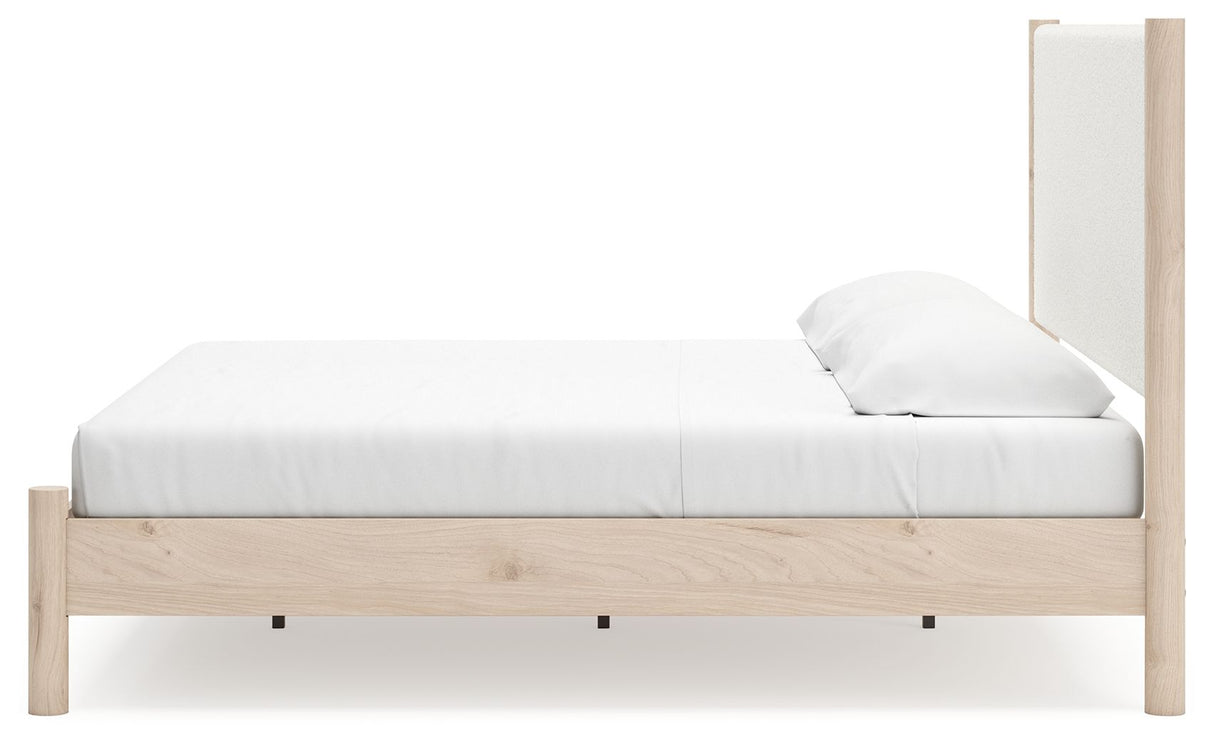 Cadmori - Upholstered Panel Bed by Signature Design by Ashley® | Bel Furniture