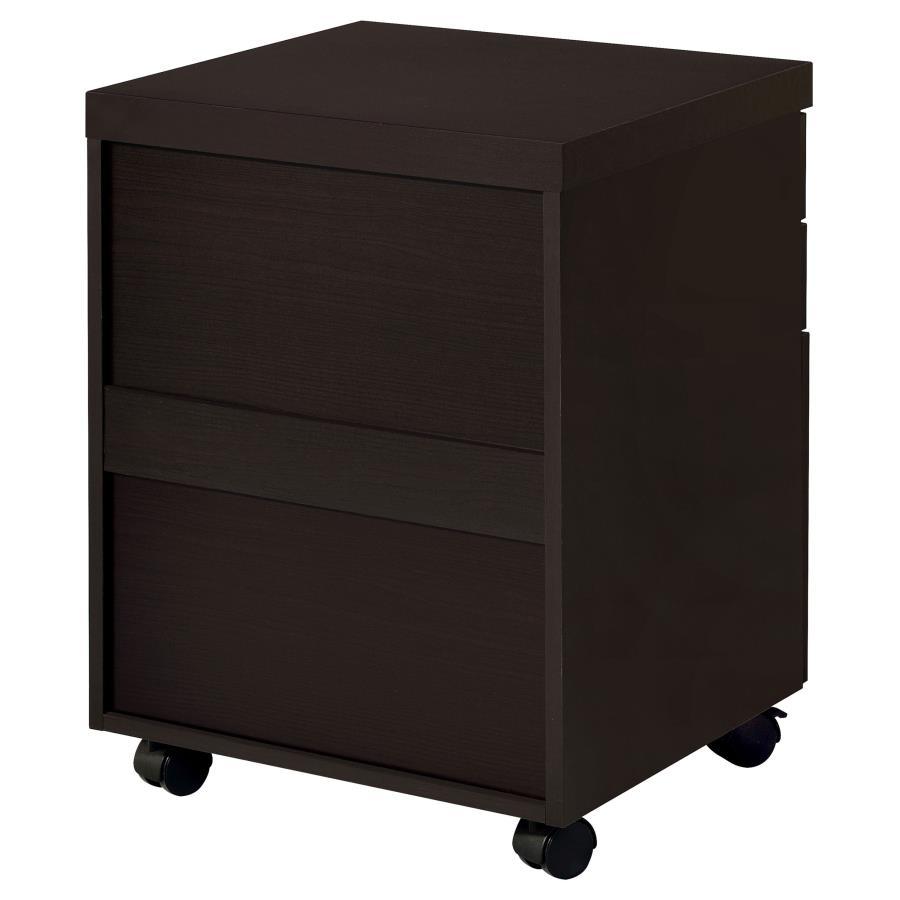 Skeena - 3-Drawer Mobile Office Cabinet by CoasterEveryday | Bel Furniture