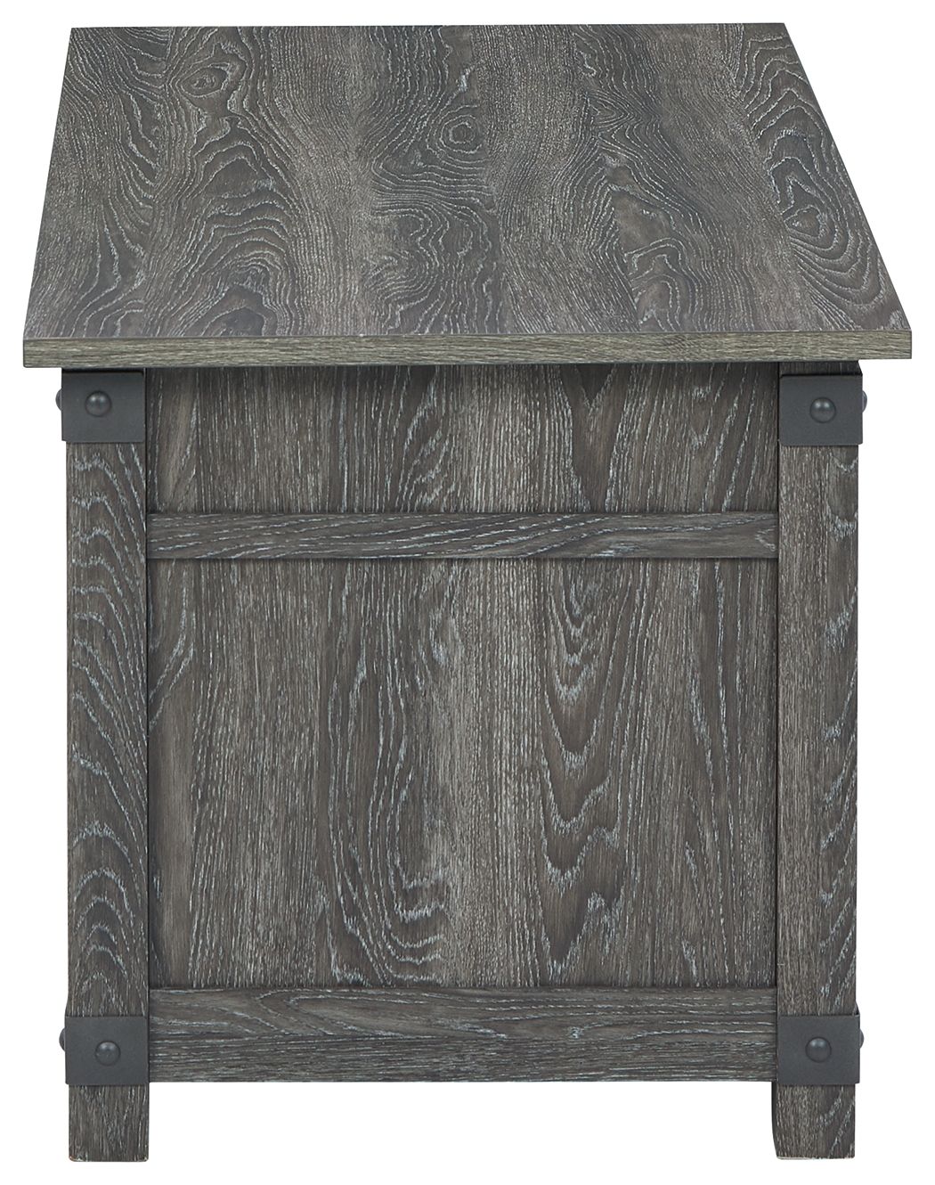 Freedan - Grayish Brown - Rect Lift Top Cocktail Table by Signature Design by Ashley® | Bel Furniture