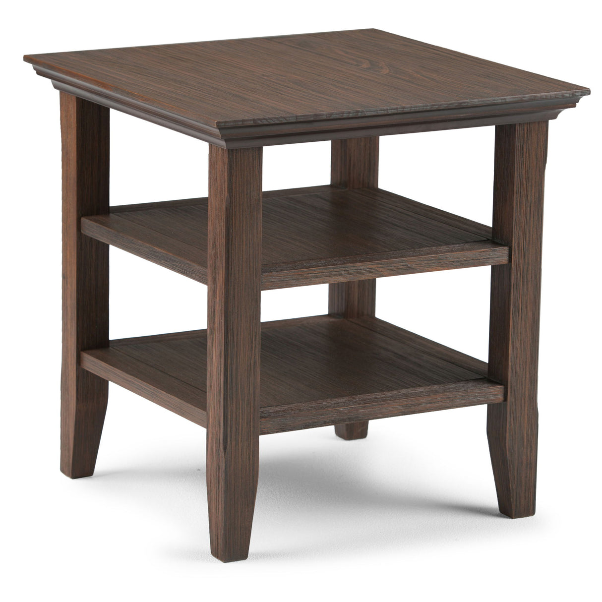 Acadian - Transitiona End Table Dark Brown by Simpli-Home | Bel Furniture